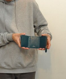 UNBILLION Otias オイルカウレザー三つ折りミニ財布