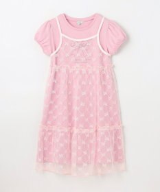 ANY KIDS チュールキャミソール付き ワンピース