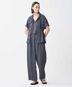 uncrave ドレープツイル ワイドパンツ