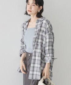 AMERICAN HOLIC ビエラ起毛チェックシャツ