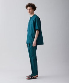 UNFILO MENS ライトリネン テーパードパンツ [23年春夏商品]