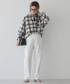 AMERICAN HOLIC ビエラ起毛チェックシャツ