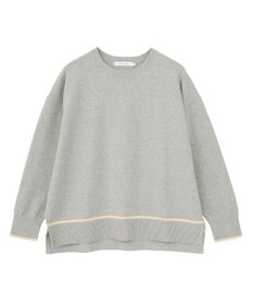 AMERICAN HOLIC バイカラークルーネックニットプルオーバー