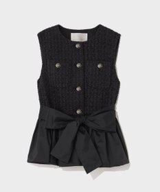 GRACE CONTINENTAL ツイードコンビジレ