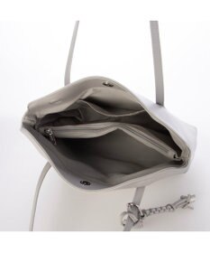 UNBILLION カシュカシュ cachecache / 結びチャーム付き2wayワイドトート