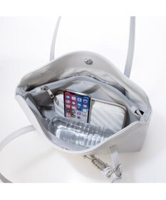 UNBILLION カシュカシュ cachecache / 結びチャーム付き2wayワイドトート