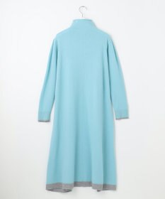 自由区 【洗える】セミウーステッドウールニット ワンピース