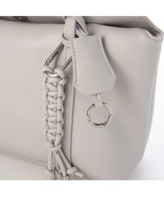 UNBILLION カシュカシュ cachecache / 結びチャーム付き2wayワイドトート