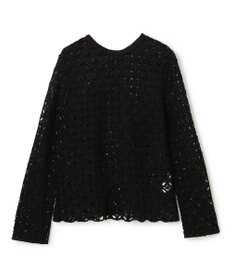 UNFILO 【前後着用可能】ラッセルレース 2WAYプルオーバー