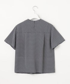 J.PRESS LADIES 【2WAY】幾何プリント ボウタイ カットソー