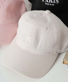 WEGO ワンポイント刺繍キャップ