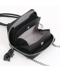 UNBILLION ペルケ perche / マルチスタッズジャバラチャームウォレットショルダー