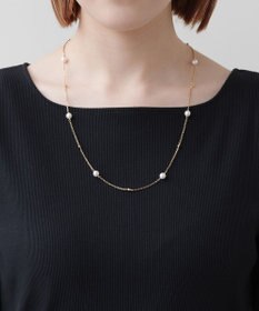TOCCA PEARL WALTZ LARIAT NECKLACE ネックレス
