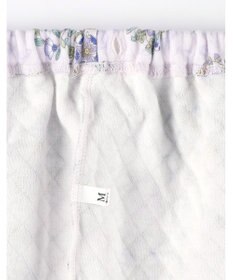 WACOAL ワコール_リラックス＆スリープ パジャマ 長袖 長ズボン 綿100％(表側・肌側) キルトニット素材 ハドンホール 上下セット 前開き ミントン NDW416 /ワコール