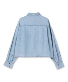UNFILO L UNFILO DENIM クロップドシャツ