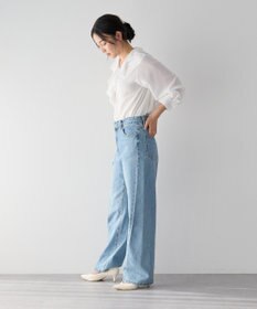 YECCA VECCA ラッフルブラウス