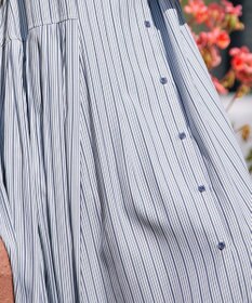 Tiaclasse 【洗える】サイドタックスキッパーシャツワンピース