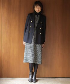 J.PRESS LADIES L オックス ダブル テーラードジャケット