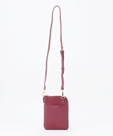 LA BAGAGERIE シープレザー　キルティングスマホショルダー