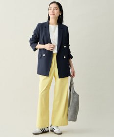 ANY L イージーケアライトストレッチダブルテーラードジャケット