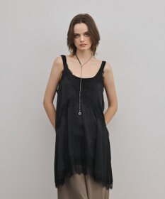 GRACE CONTINENTAL サテンレースキャミ