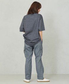 JOSEPH ABBOUD MOUNTAIN 【SPACE／UNISEX】リネンハニカム Tシャツ