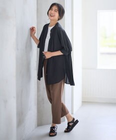 ANY バックプリーツシャツ