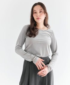 #Newans 【洗濯機可／ 前後着用可】 シアーベロアプルオーバー