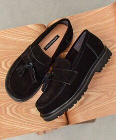 Bridget Birkin 【PARADIS COULEUR】オブリークトウタッセルローファー