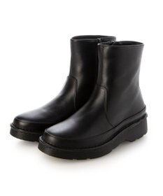 ing <ing>【WEB限定】ボリュームソールラウンドショートブーツ