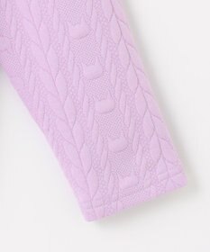 ANY KIDS ふくれジャガードカーディガン