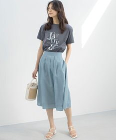 組曲 カラーボイル フレアスカート