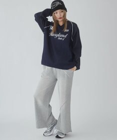 WEGO 【ユニセックス着用ITEM】ゲームロゴメッシュジャガードプルオーバー