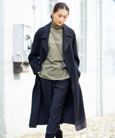 ICB ウールリバー ロングトレンチコート