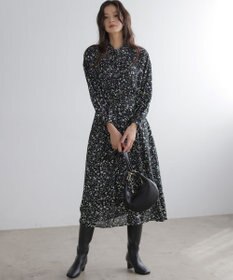 組曲 L プティフラワープリント ワンピース