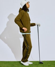 PW CIRCULUS 【撥水加工/ストレッチ】サイドストライプ ワイドパンツ ゴルフ