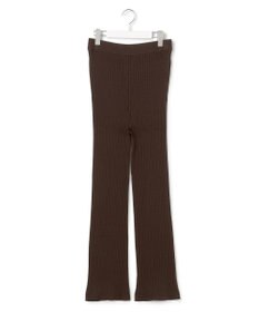 23区 L 【SLOW/一部店舗限定】ホールガーメント リブニット パンツ