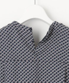 J.PRESS LADIES 【2WAY】幾何プリント ボウタイ カットソー