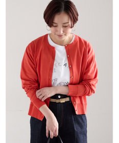 Te chichi ラインストーンサークルロゴTシャツ