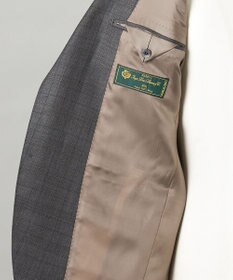 GOTAIRIKU 【Loro Piana Fabric】365 通年スーツ(グレーー×格子)