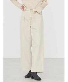 AMERICAN HOLIC フロントタックワイドデニム