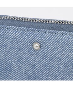 UNBILLION ペルケ perche / パール調ストラップ・ジャバラカードウォレット