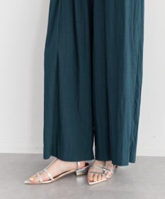 YECCA VECCA 【UVカット/遮熱/接触冷感】COOLタックワイドパンツ