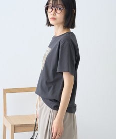 AMERICAN HOLIC フォト&レタリングプリントTシャツ