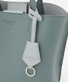 LA BAGAGERIE 【MONICA】バイカラーミディトートバッグ