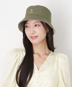 MOONBAT FURLA(フルラ)リバーシブルバケットハット 帽子 無地 UVカット 手洗い可能