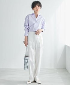 SLOW】Soft Wash Shirting ベーシック シャツ / 23区 | ファッション