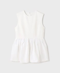 GRACE CONTINENTAL タフタペプラムトップ