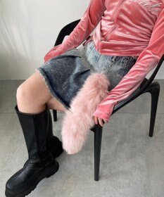 WEGO BIGファーしっぽキーホルダー