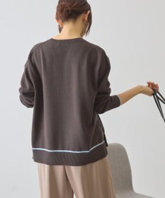 AMERICAN HOLIC バイカラークルーネックニットプルオーバー